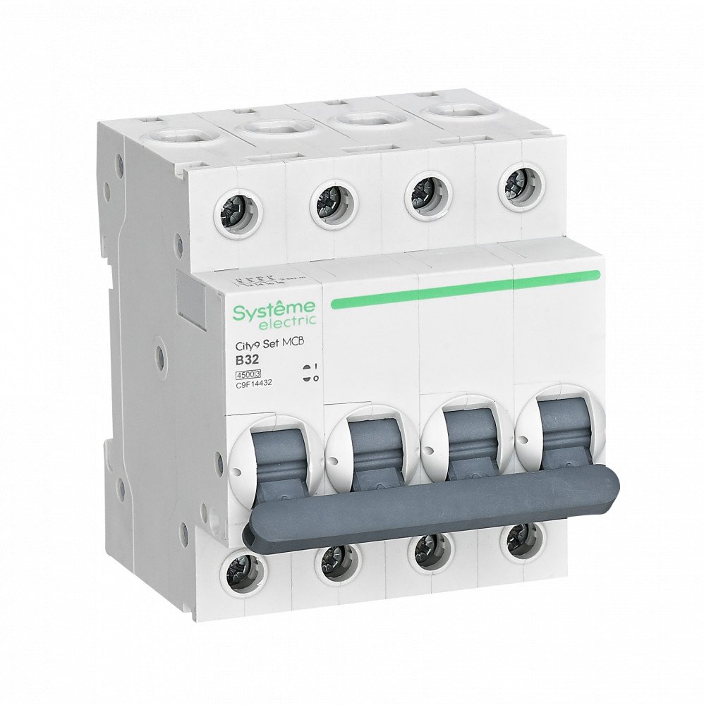 City9 Set 4P 32А 4.5kA 400В B (C9F14432)