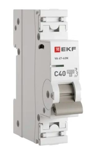 ВА 47-63N 1P 40А (C) 4,5 кА PROXIMA (M634140C)