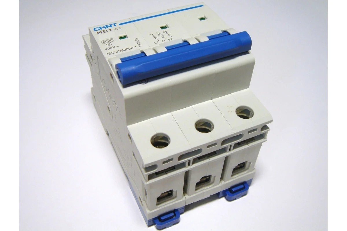 NB1-63H 3P 20А 10кА х-ка C (R) CHINT (179870)