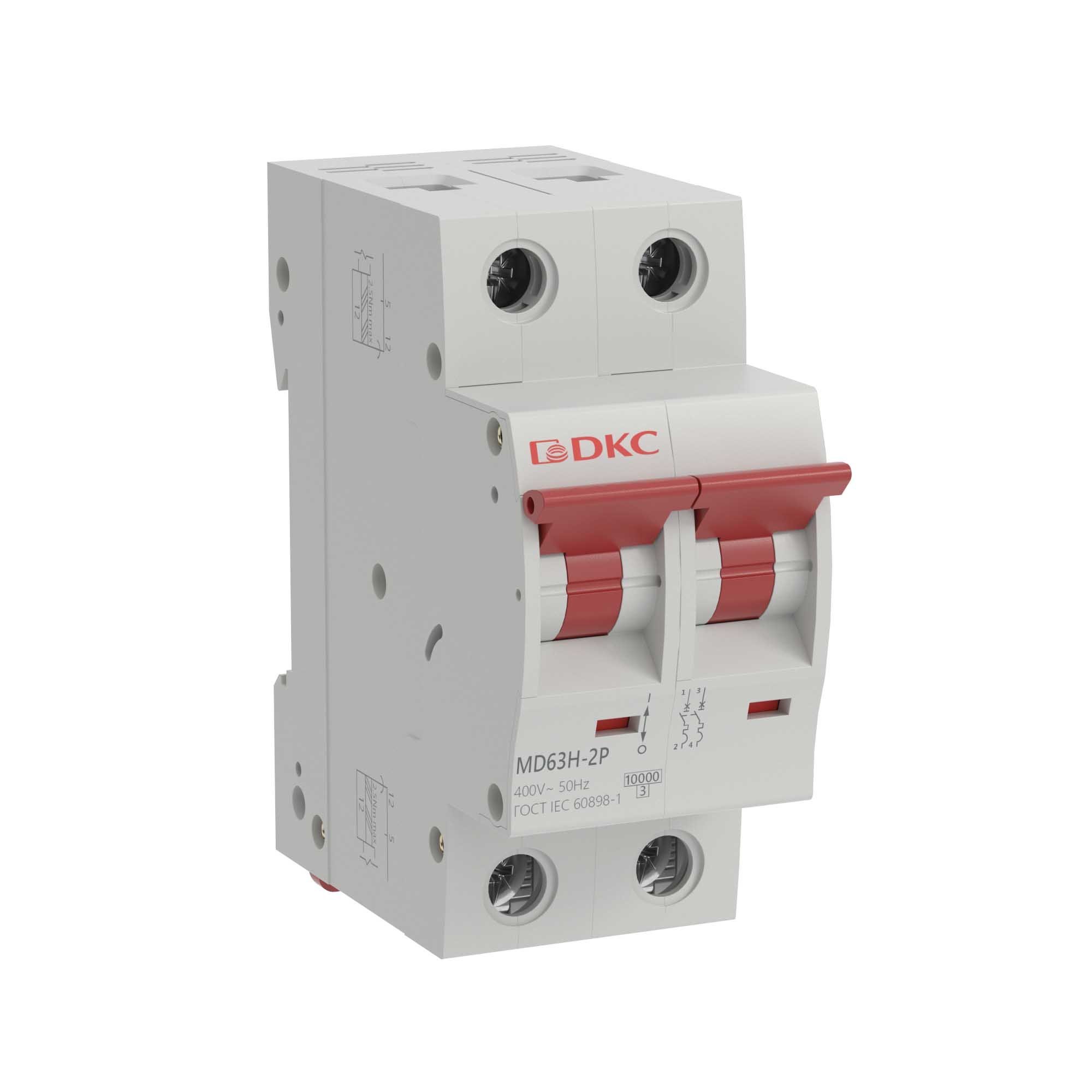 YON max MD63H 2P 16А 10кА C (MD63H-2PC16)
