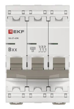 ВА 47-63N 3P 50А (В) 4,5 кА PROXIMA (M634350B)