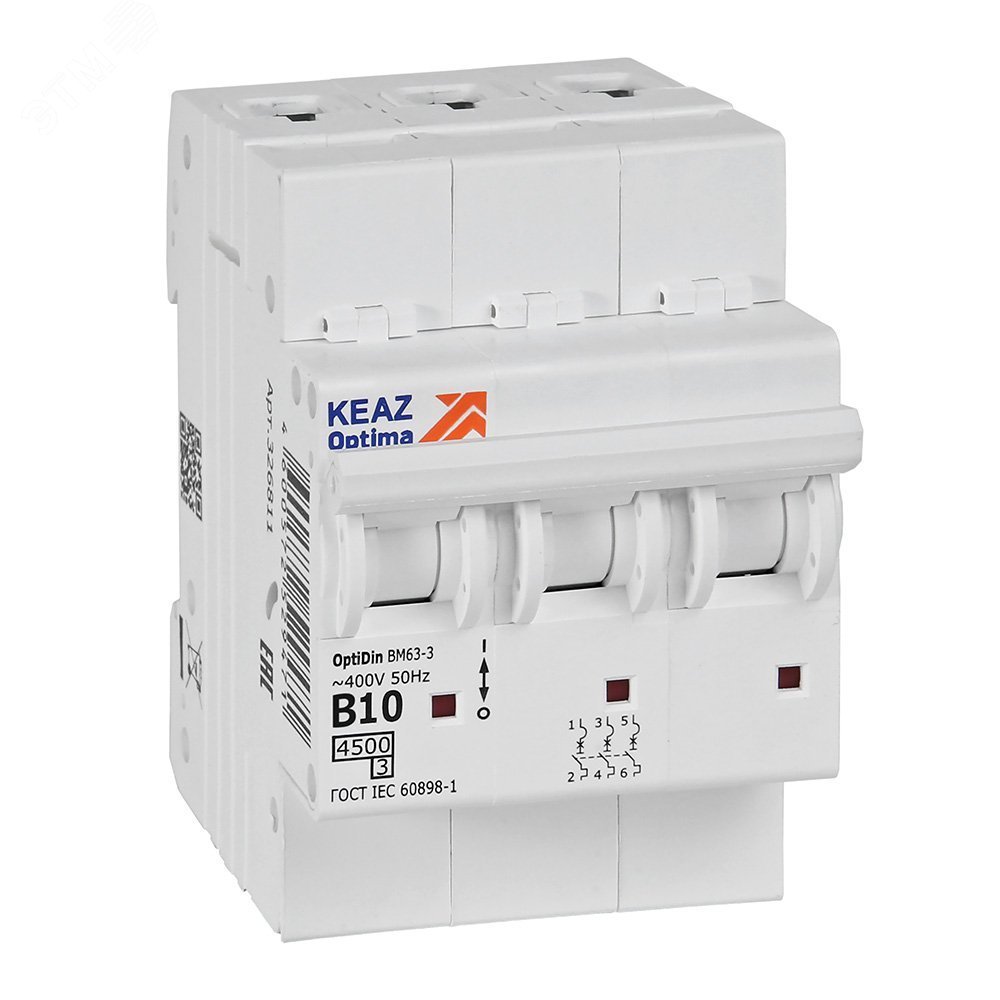 OptiDin BM63-3B10-4.5-УХЛ3, КЭАЗ (329518)