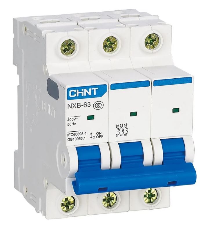 NXB-63 3P 25А 6кА х-ка D (R) CHINT (814185)