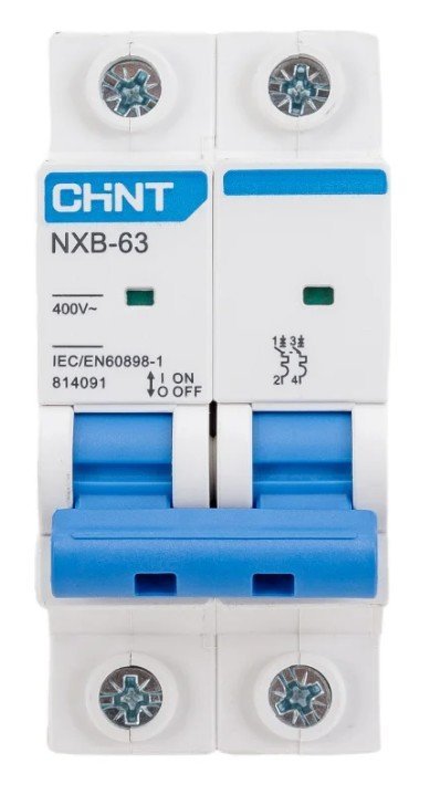 NXB-63H 2P 63А 10кА х-ка C (R) CHINT (813838)