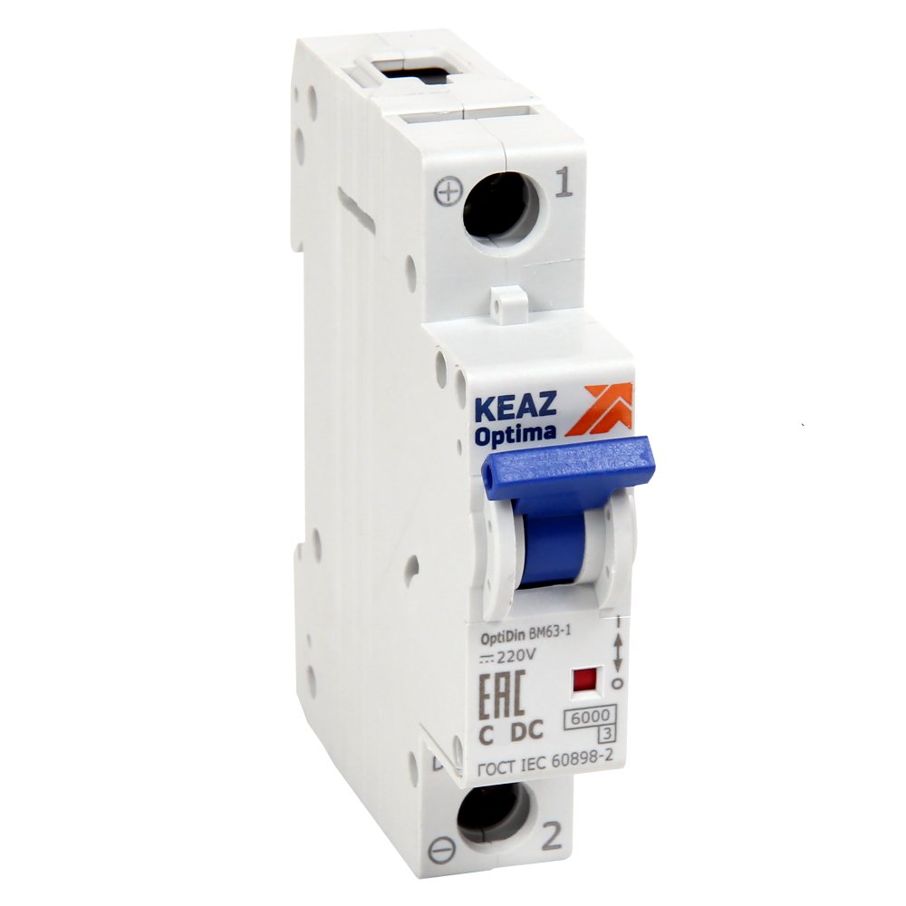 OptiDin BM63-1C40-DC-УХЛ3, КЭАЗ (261166)