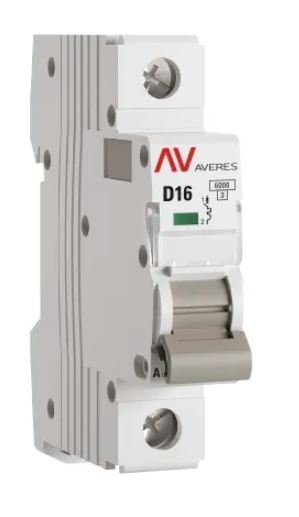 AV-6 1P 16A (D) 6kA AVERES (mcb6-1-16D-av)