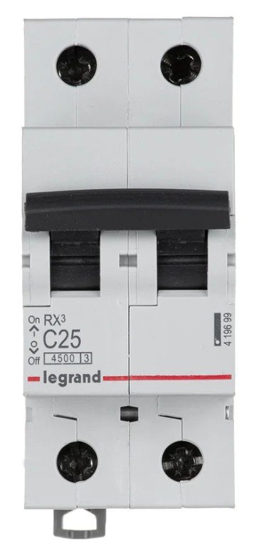 RX3 2П C 25A 4,5kA (419699)