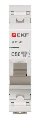 ВА 47-63N 1P 50А (C) 4,5 кА PROXIMA (M634150C)
