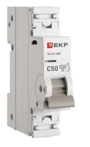 ВА 47-63N 1P 50А (C) 4,5 кА PROXIMA (M634150C)