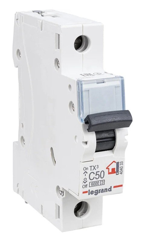 TX3 1П C 50A 6kA (404033)