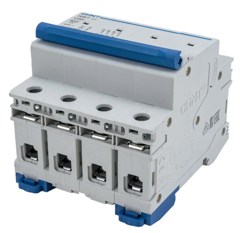 NB1-63H 4P 20А 10кА х-ка C (R) CHINT (179912)
