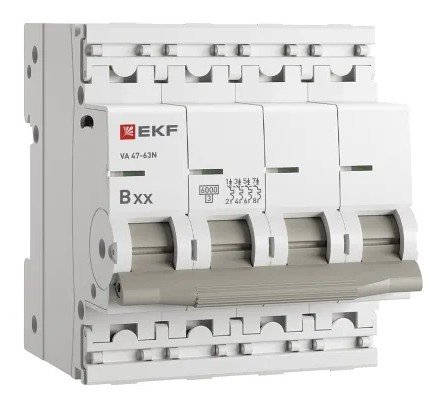 4P 10А (B) 6кА ВА 47-63N PROxima (M636410B)