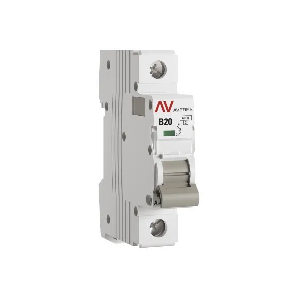 AV-6 1P 20A (B) 6kA AVERES (mcb6-1-20B-av)