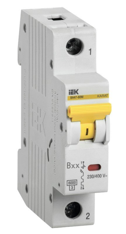 ВА47-60M 1P B 63А 6кА KARAT (MVA31-1-063-B)