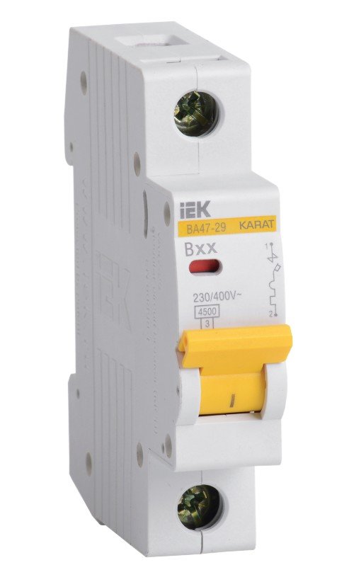 ВА47-29 1P B 63А 4,5кА KARAT (MVA20-1-063-B)