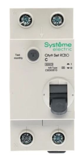 City9 Set АВДТ 1P+N С 40А 6kA 30мА AC 230В (C9D36640)