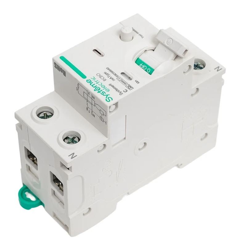 Systeme9 АВДТ 1P+N C 25A 6kA 30мА A 230В (S9D56625)