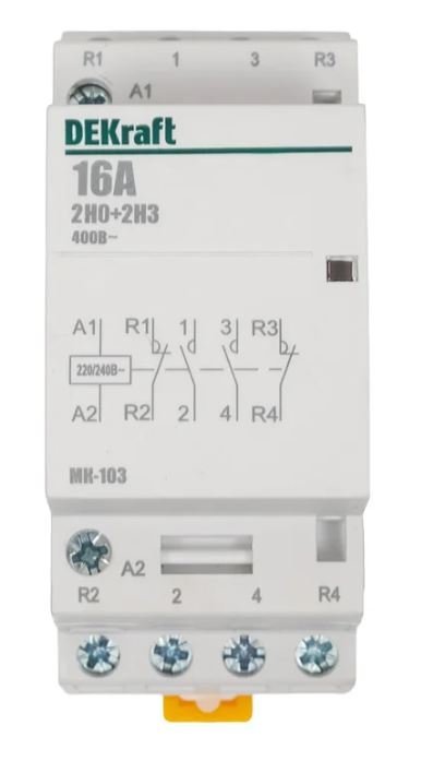 2НО+2НЗ 16А 230В МК-103 (18055DEK)