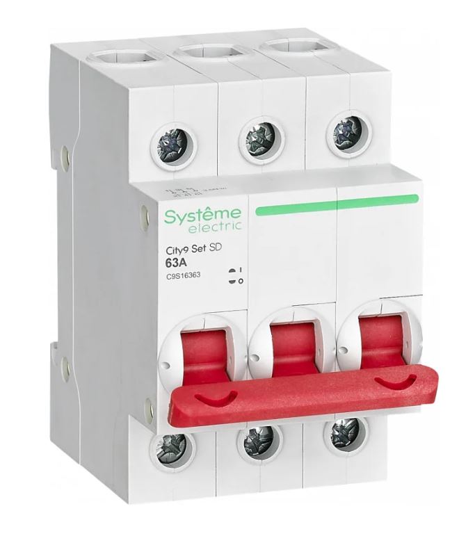 City9 Set ВН 3P 63А 400В (C9S16363)