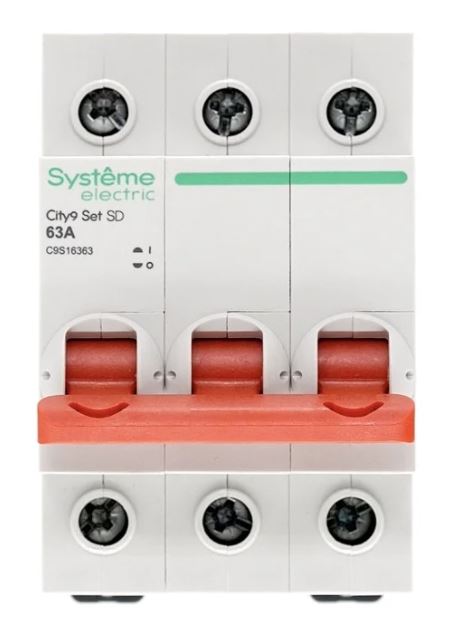 City9 Set ВН 3P 63А 400В (C9S16363)