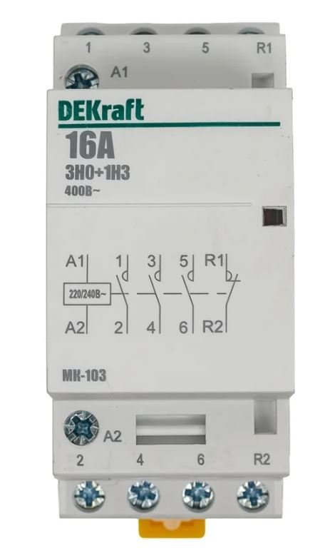 3НО+1НЗ 16А 230В МК-103 (18054DEK)