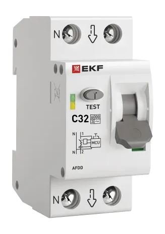 УЗДП 1P+N 32А (C) 6кА PROXIMA (afdd-2-32C-pro)