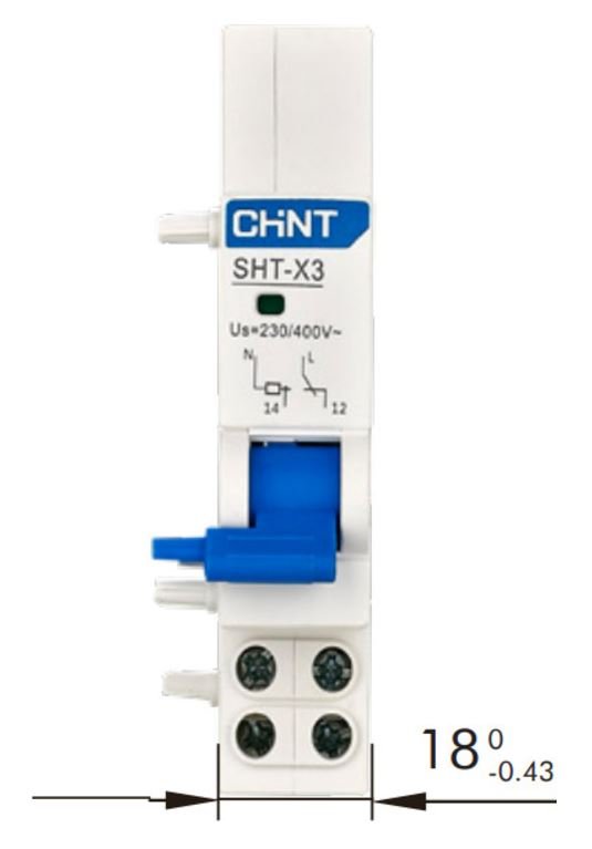 Независимый расцепитель SHT-X3 AC, 240/415В для NXB-125 (816989)