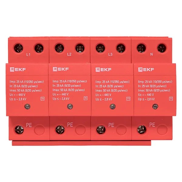Limp 25kA (10/350μs) 4P класс 1 (spd-t1-4p)