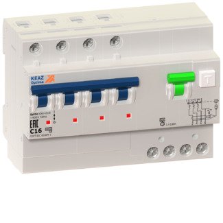 OptiDin VD63 4п C 40А 300мА тип A 6кА УХЛ4, КЭАЗ (103493)
