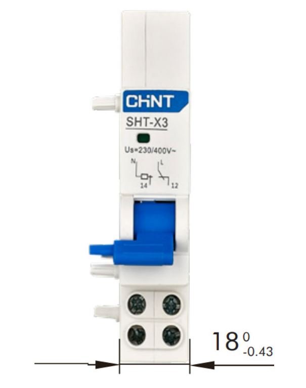 Независимый расцепитель SHT-X3 AC/DC, 24/48В для NXB-125 (816988)