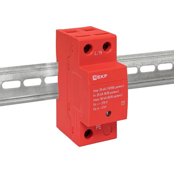 Limp 25kA (10/350μs) 1P класс 1 (spd-t1-1p)
