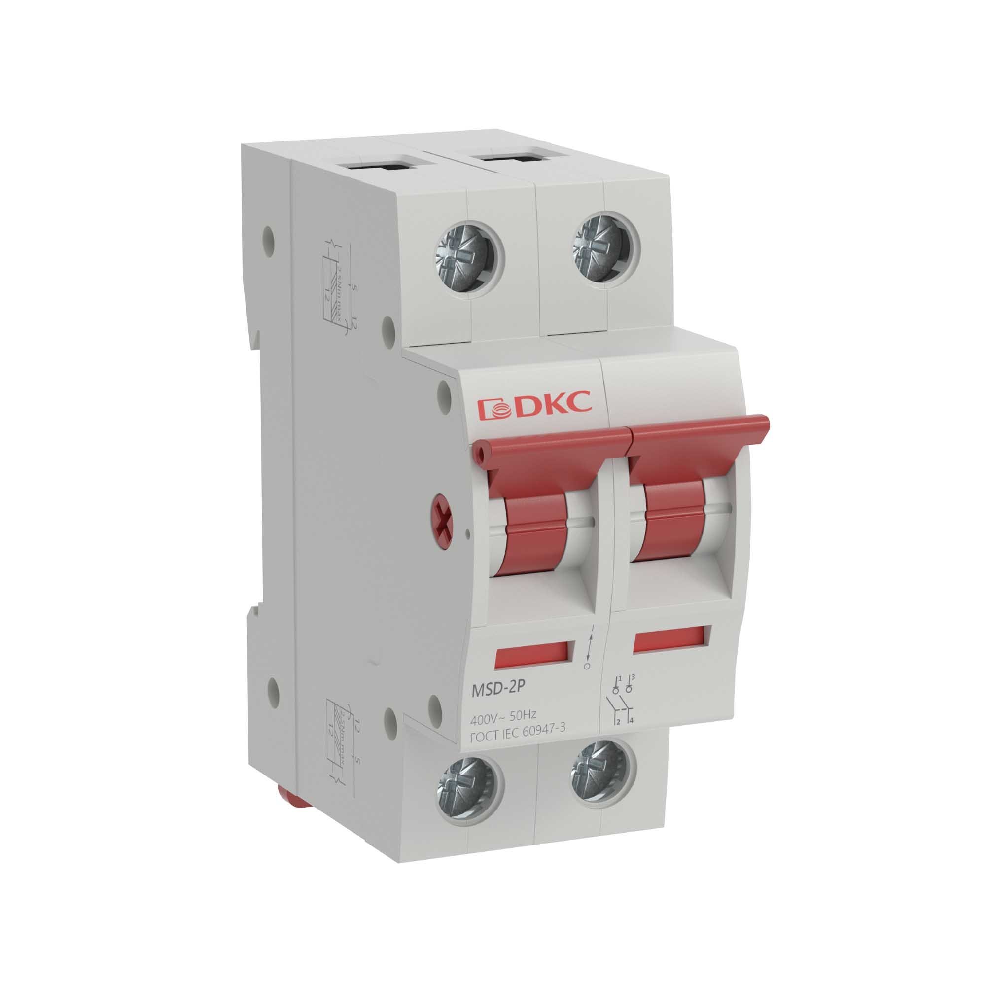 YON max MSD 2P 63А (MSD-2P63)
