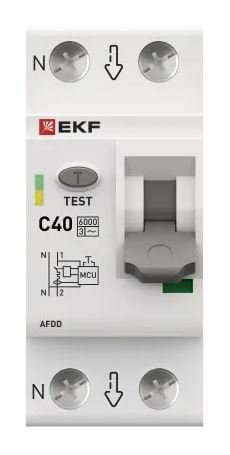 УЗДП 1P+N 40А (C) 6кА PROXIMA (afdd-2-40C-pro)