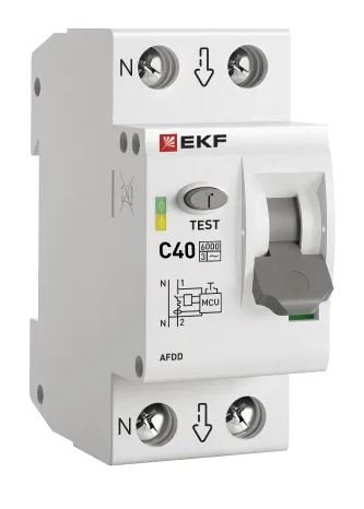 УЗДП 1P+N 40А (C) 6кА PROXIMA (afdd-2-40C-pro)