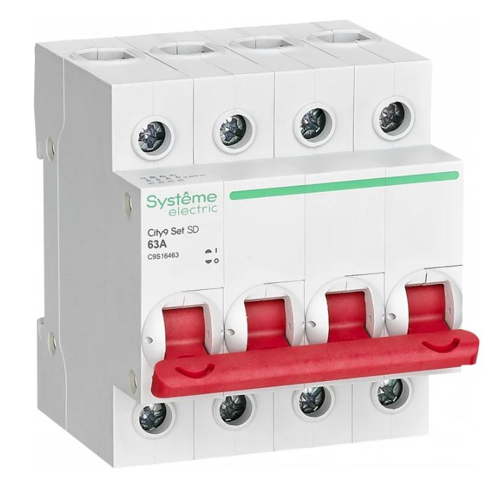 City9 Set ВН 4P 63А 400В (C9S16463)