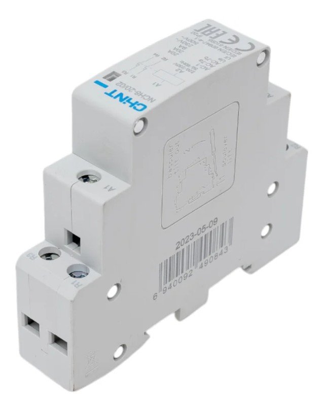 Контактор модульный NCH8-20/02 20А 2НЗ AC 220/230В 50Гц (R) CHINT (256053)