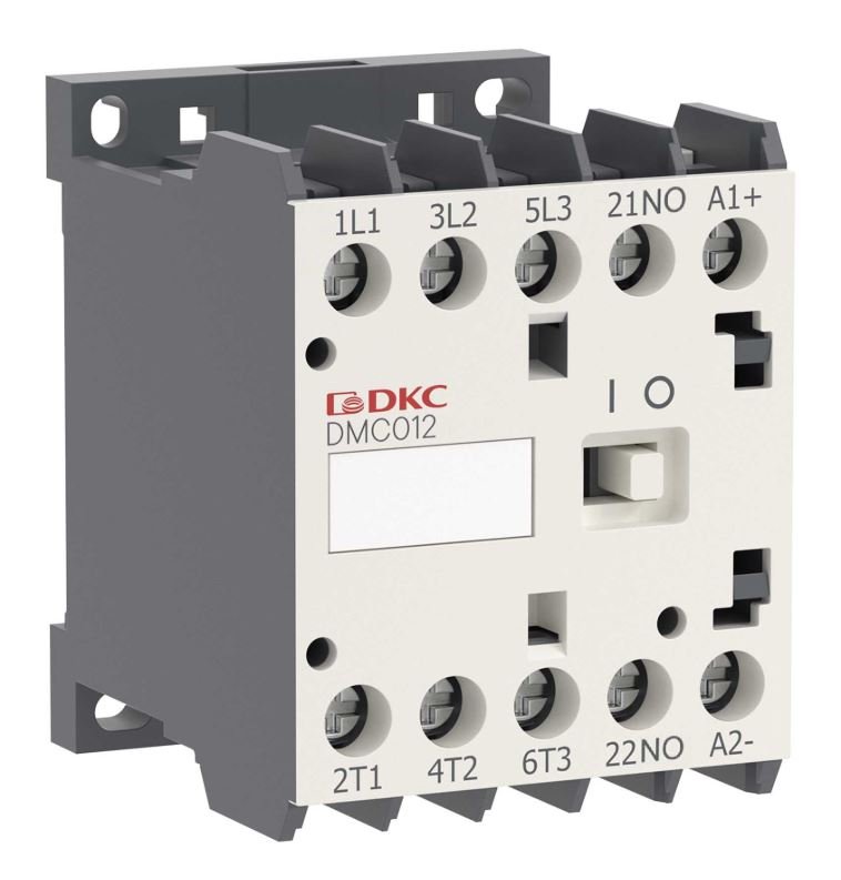 YON DMC012 12A 5,5кВт AC3 3P кат. 110В DC 1НО (DMC012-3C10D110)