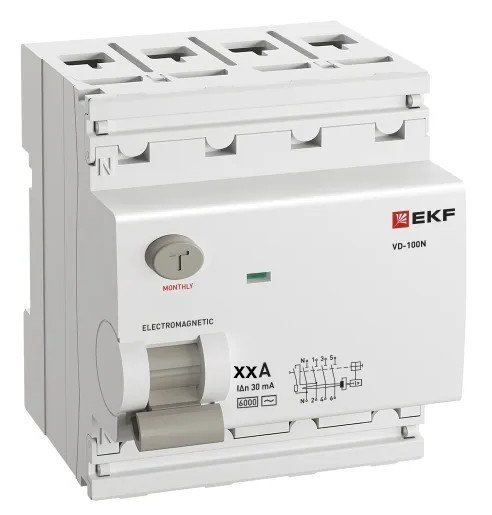 ВД-100N 4P 50А 300мА PROXIMA (E1046M50300)