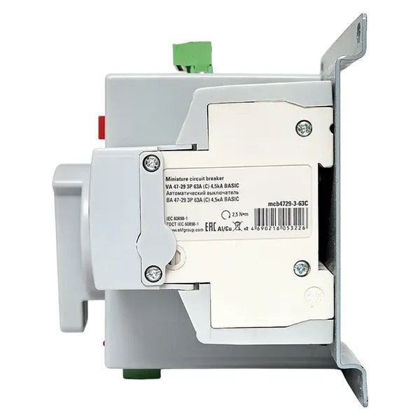АВР МСB 63А (C) 3Р 400В PROxima (ats-mcb-63c-3p-pro)