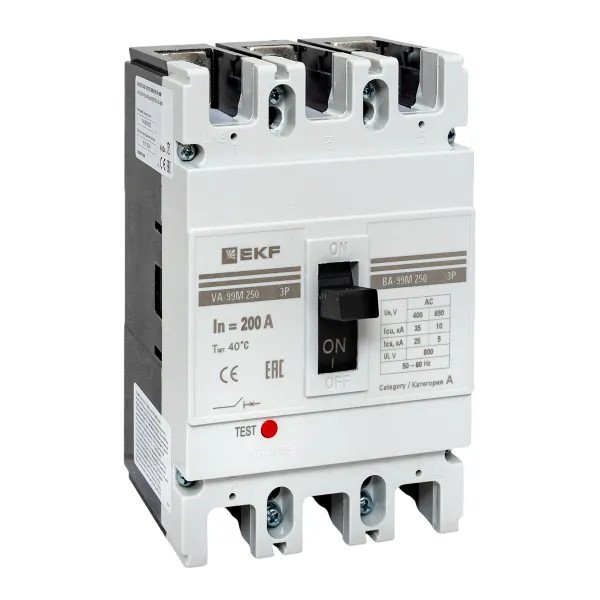 ВА-99М 250/200А 3P 35кА (mccb99-250-200m)