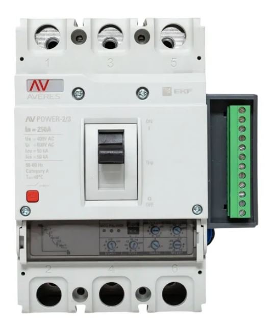 AV-POWER-2/3 250А 50кА ETU2.2 (mccb-23-250-2.2-av)