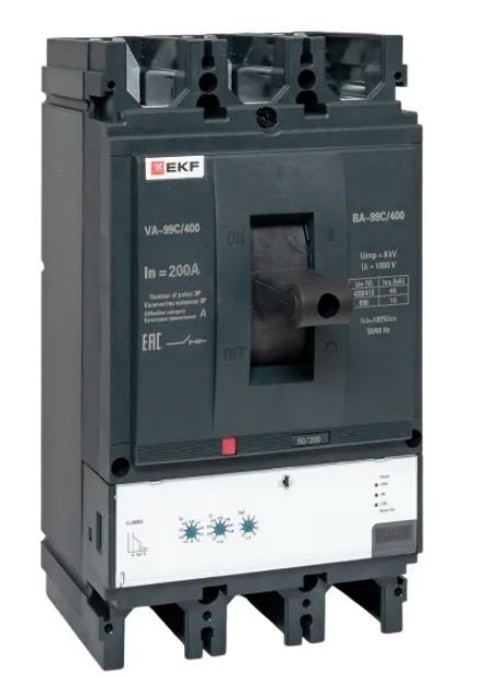 ВА-99C 400/200А 3P 45кА (mccb99C-400-200)