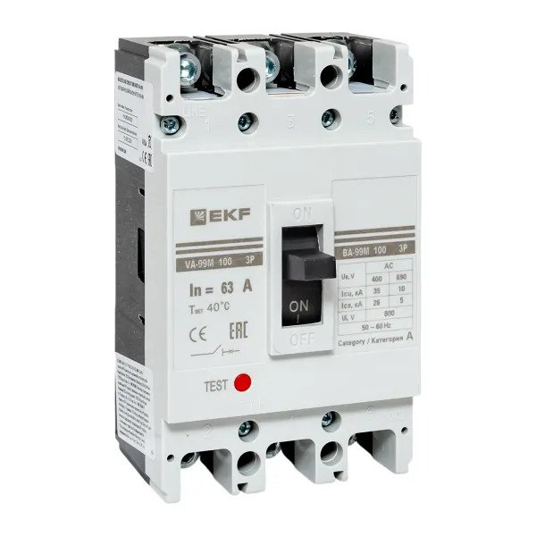 ВА-99М 100/63А 3P 35кА (mccb99-100-63m)