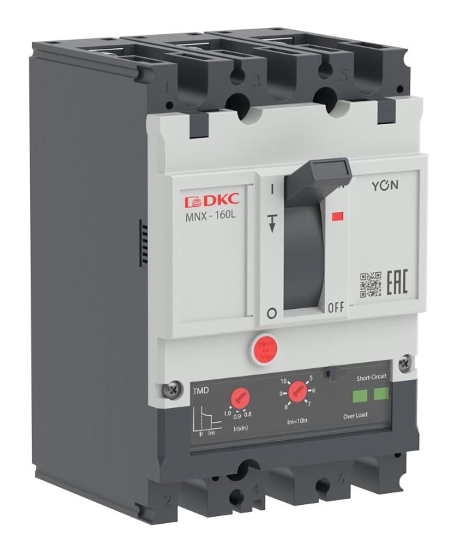 YON pro MNX160L 3P 160A 70kA при AC415V расц. TMD (MNX160L3PTMD0160)