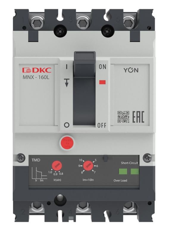 YON pro MNX160L 3P 160A 70kA при AC415V расц. TMD (MNX160L3PTMD0160)