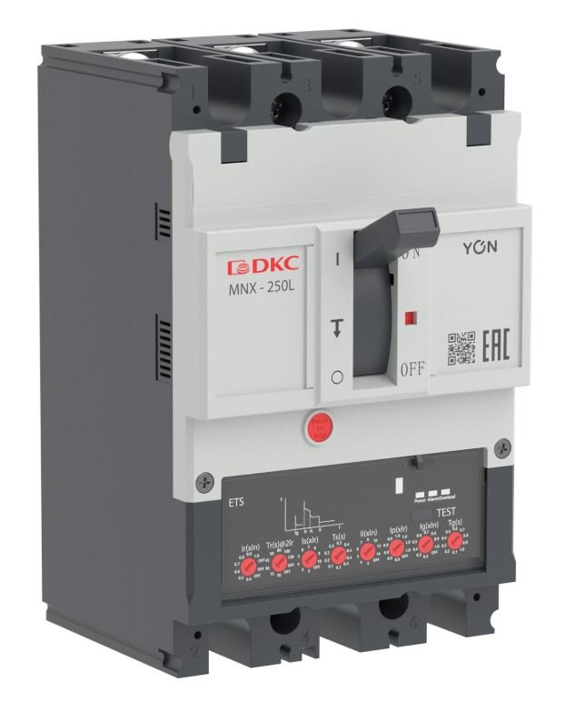 YON pro MNX250L 3P 250A 70kA при AC415V расц. ETS (MNX250L3PETS0250)