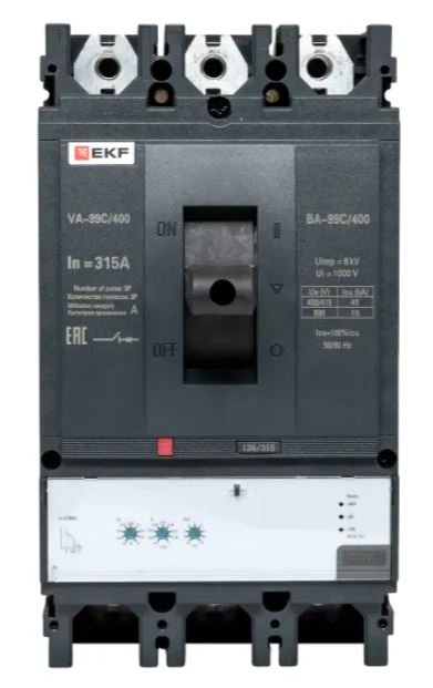 ВА-99C 400/315А 3P 45кА (mccb99C-400-315)