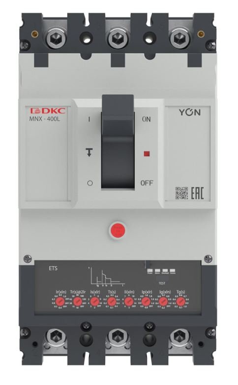 YON pro MNX400L 3P 400A 70kA при AC415V расц. ETS (MNX400L3PETS0400)