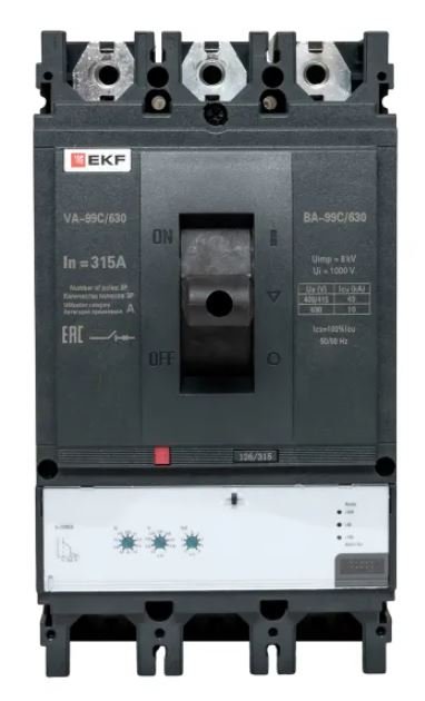 ВА-99C 630/315А 3P 45кА (mccb99c-630-315)