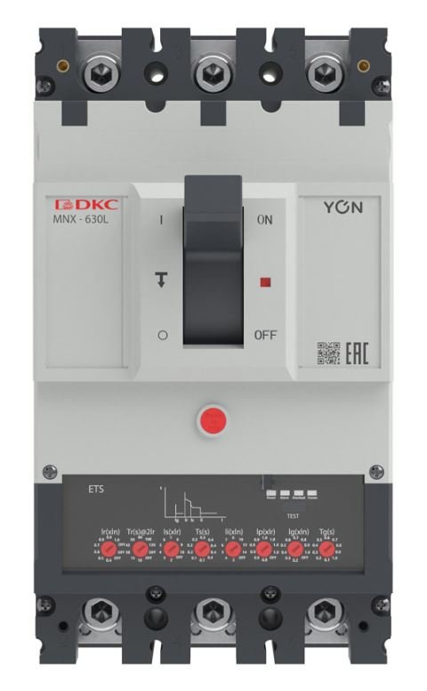 YON pro MNX630L 3P 630A 70kA при AC415V расц. ETS (MNX630L3PETS0630)